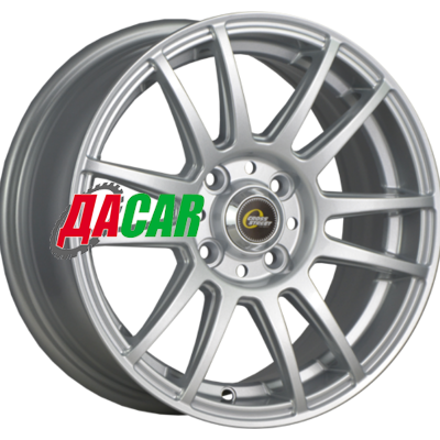 CrossStreet Y4917 6x15/5x105 ET39 D56,6 Sil