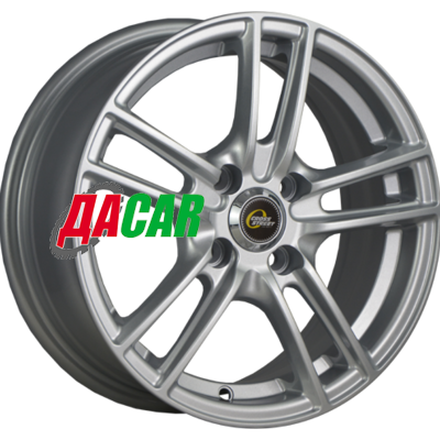 CrossStreet Y242 6x14/4x98 ET38 D58,6 Sil