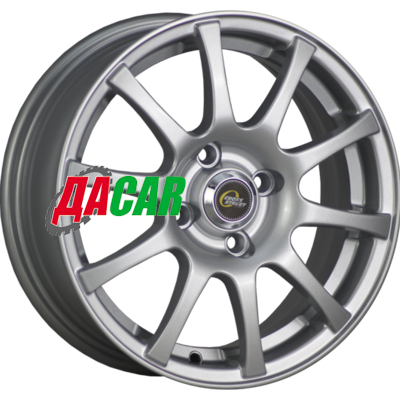 CrossStreet Y3176 6x15/4x100 ET48 D54,1 Sil