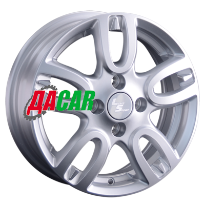 LS 1282 5,5x14/4x100 ET45 D60,1 Sil (конус, C570)