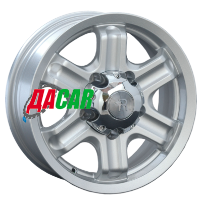 Replay SZ17 6x15/5x139,7 ET5 D108,1 Sil (конус)