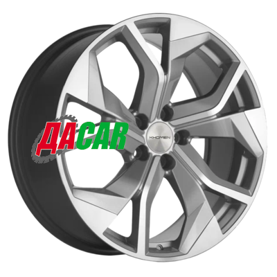 Khomen Wheels KHW2006 (RX) 8,5x20/5x114,3 ET30 D60,1 Silver-FP
