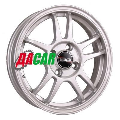 Tech Line 417 5,5x14/4x100 ET43 D67,1 Silver