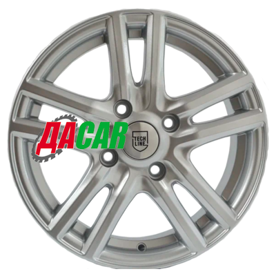 Tech Line 529 6x15/4x114,3 ET40 D66,1 Silver