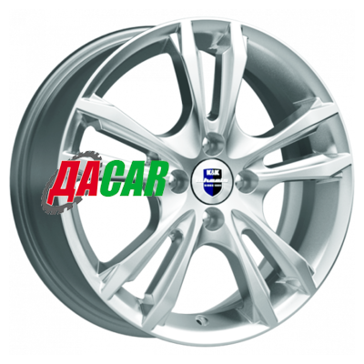 K&K Samara (КС866) 6x16/4x114,3 ET40 D67,1 Сильвер