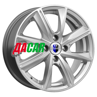 K&K Арнар (КС890) 6x15/4x100 ET35 D67,1 Сильвер