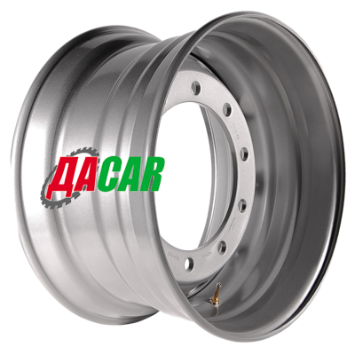 Asterro 10/335/281/0 11,75x22,5/10x335 ET0 D281 Silver (GT080-01) Aluminium Forged