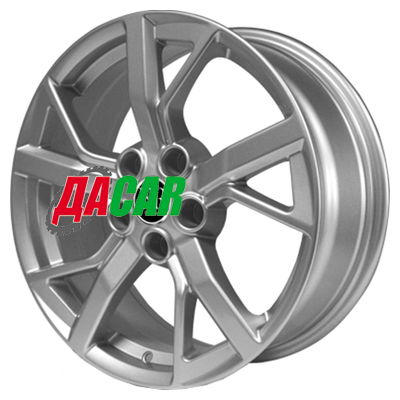 FR replica NS583 7x17/5x114,3 ET47 D66,1 Silver (№4)