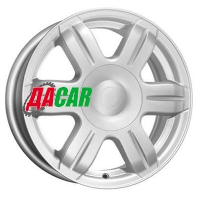 K&K КС670 6x15/4x100 ET50 D60,1 Сильвер