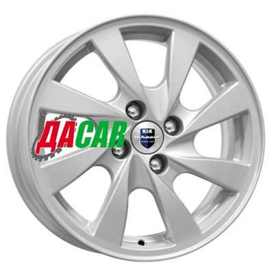 K&K КС695 6x15/4x98 ET33 D58,5 Сильвер