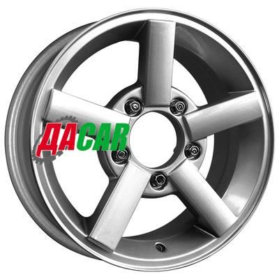 K&K Титан (КС231) 6,5x16/5x139,7 ET40 D98 Сильвер КС231