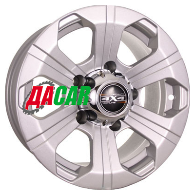 Tech Line 547 8x15/6x139,7 ET0 D110 Silver