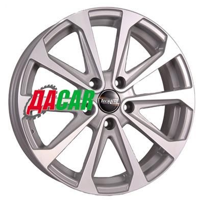 Tech Line 712 6,5x17/5x105 ET40 D56,6 Silver