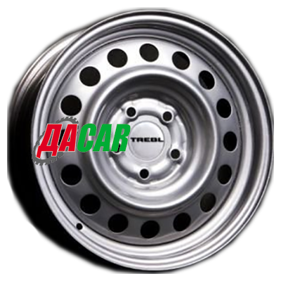 Trebl 64H38D 6x15/5x100 ET38 D57,1 Silver
