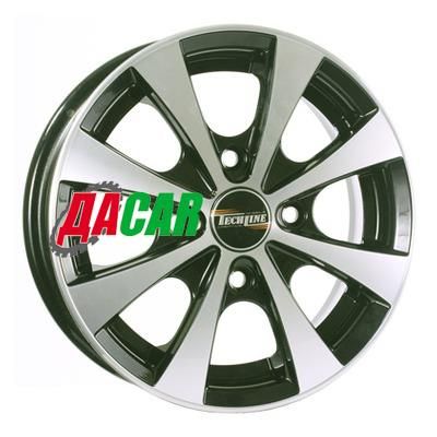 Tech Line 311 4,5x13/4x100 ET43 D67,1 Silver