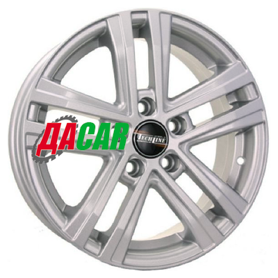 Tech Line 545 6x15/5x105 ET39 D56,6 Silver