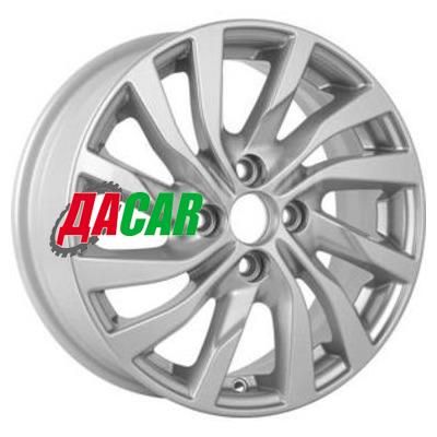 K&K Lada XRAY (КС882) 6x15/4x100 ET37 D60,1 Сильвер