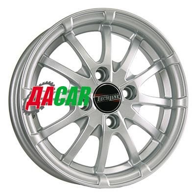 Tech Line 420 5,5x14/4x100 ET43 D60,1 Silver