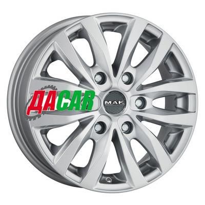 MAK Load 5 7x17/5x112 ET51 D66,6 Silver