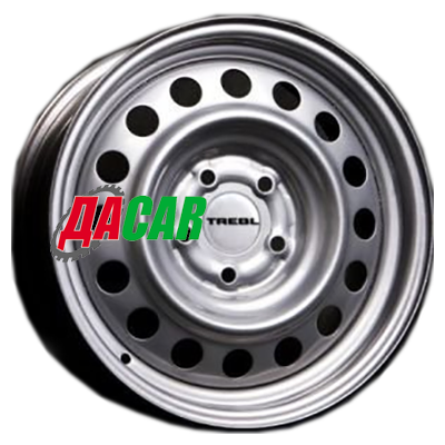 Trebl 64H38D P 6x15/5x100 ET38 D57,1 Silver