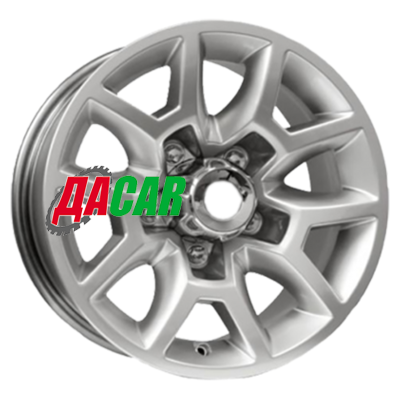 K&K Калахари (КС321) 7,5x16/5x139,7 ET2 D108,5 Сильвер КС321
