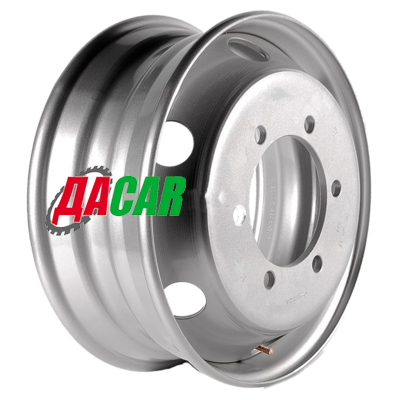 Asterro B19DS44,4 6,75x17,5/6x222,25 ET115 D164 Silver (1714) Азия (HD72,78, HINO, ISUZU)