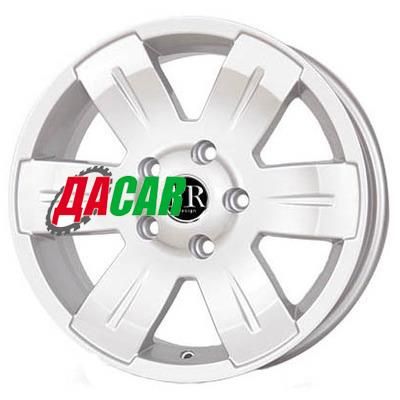 FR replica VW105T 7x16/5x120 ET40 D65,1 Silver (№26)