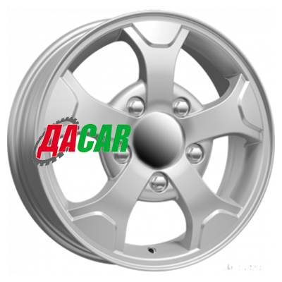 K&K КС657 5x16/5x139,7 ET58 D98 Сильвер