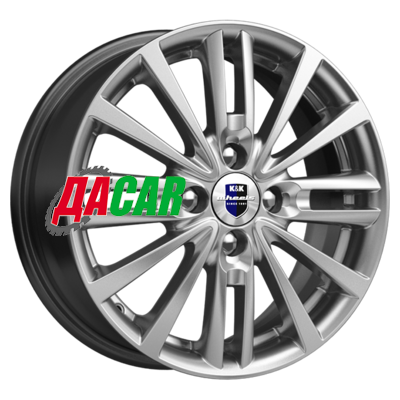 K&K Модена-оригинал (КС747) 6x15/4x100 ET50 D60,1 Сильвер SK