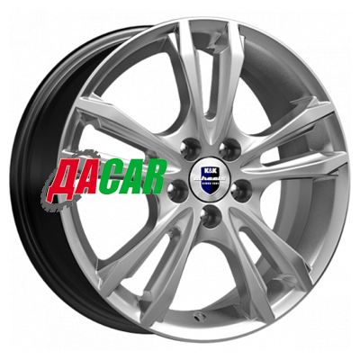K&K Samara (КС866) 6x16/4x100 ET40 D67,1 Сильвер SK
