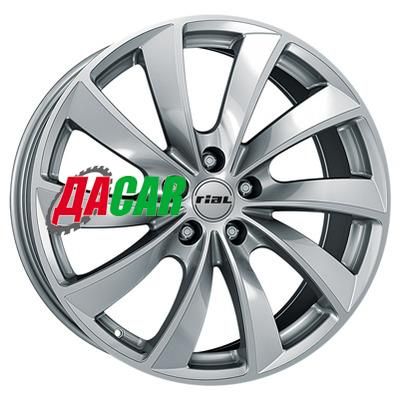 Rial Lugano 7,5x17/5x112 ET36 D70,1 Sterling Silver