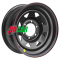 Off-Road Wheels Тойота Ниссан 8x18/6x139,7 ET30 D110 черный (треуг.)