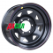 Off-Road Wheels Toyota Hilux 2.5D, 3.0D 8x16/6x139,7 ET-10 D110 черный (треуг. мелкий)