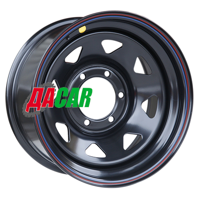 Off-Road Wheels Toyota Hilux 2.5D, 3.0D 8x16/6x139,7 ET-10 D110 черный (треуг. мелкий)
