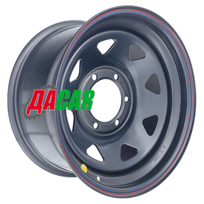 Off-Road Wheels Toyota Hilux 2.5D, 3.0D 8x16/6x139,7 ET10 D110 черный (треуг. мелкий)