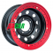 Off-Road Wheels УАЗ 10x15/5x139,7 ET-44 D110 черный с бедлоком (красный) (уценка)