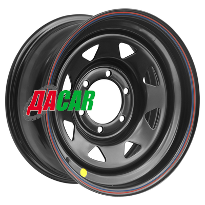Off-Road Wheels Тойота Ниссан 7x16/6x139,7 ET0 D110 черный (треуг. мелкий)