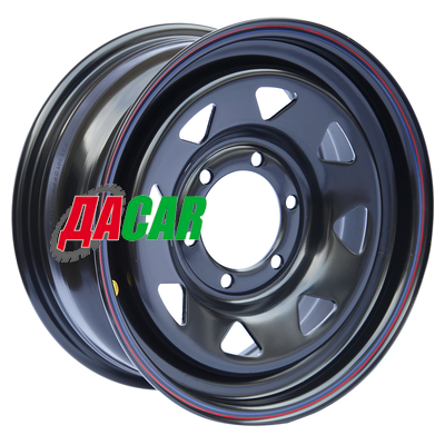 Off-Road Wheels Тойота Ниссан 7x16/6x139,7 ET30 D110 черный (треуг. мелкий)