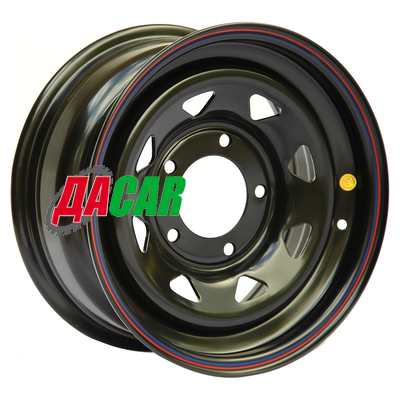 Off-Road Wheels Jeep 7x16/5x114,3 ET0 D84 черный (треуг. мелкий)
