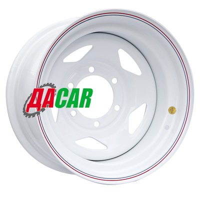 Off-Road Wheels Тойота Ниссан 8x15/6x139,7 ET-25 D110 белый (треуг.)