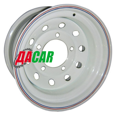 Off-Road Wheels УАЗ 8x15/5x139,7 ET-24 D110 белый