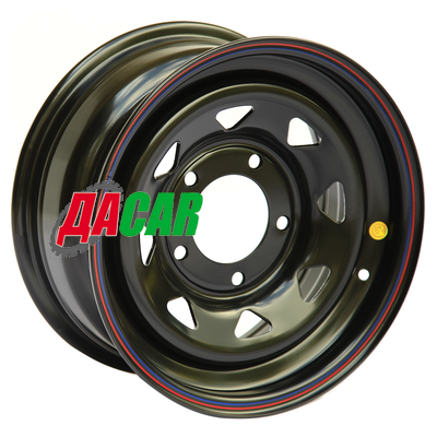 Off-Road Wheels Jeep 8x15/5x114,3 ET0 D84 черный (треуг. мелкий)