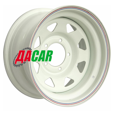 Off-Road Wheels УАЗ 7x15/5x139,7 ET0 D110 белый (треуг. мелкий)