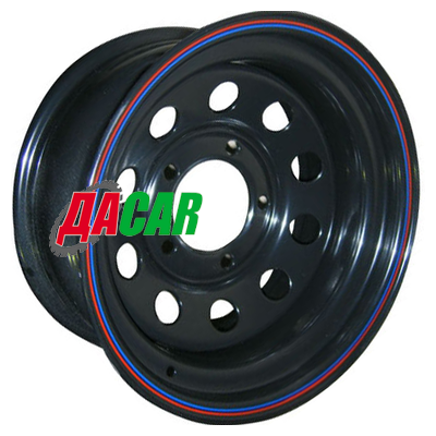 Off-Road Wheels УАЗ 7x15/5x139,7 ET-15 D110 черный