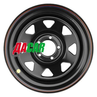 Off-Road Wheels Jeep 8x16/5x114,3 ET-19 D84 Черный (треуг. мелкий)