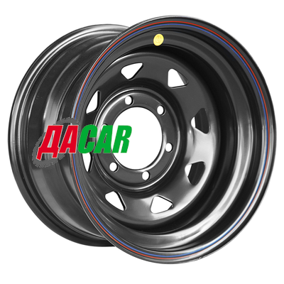 Off-Road Wheels Тойота Ниссан 8x15/6x139,7 ET-19 D110 черный (треуг. мелкий)
