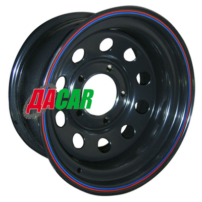 Off-Road Wheels Мерседес 8x16/5x130 ET0 D84 черный