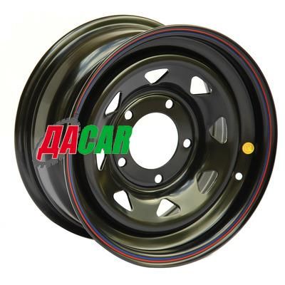 Off-Road Wheels ВАЗ Нива 7x15/5x139,7 ET25 D98,5 черный (треуг.)