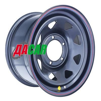 Off-Road Wheels УАЗ 7x16/5x139,7 ET15 D110 черный усиленный (треуг. мелкий)