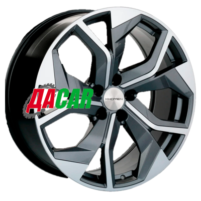 Khomen Wheels KHW2006 (Touareg) 8,5x20/5x112 ET33 D66,6 Gray-FP